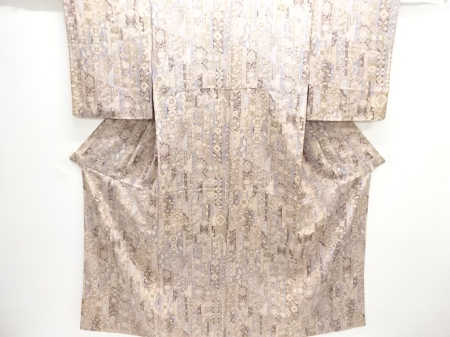 JAPANESE KIMONO / KOMON / FLORAL SARASA